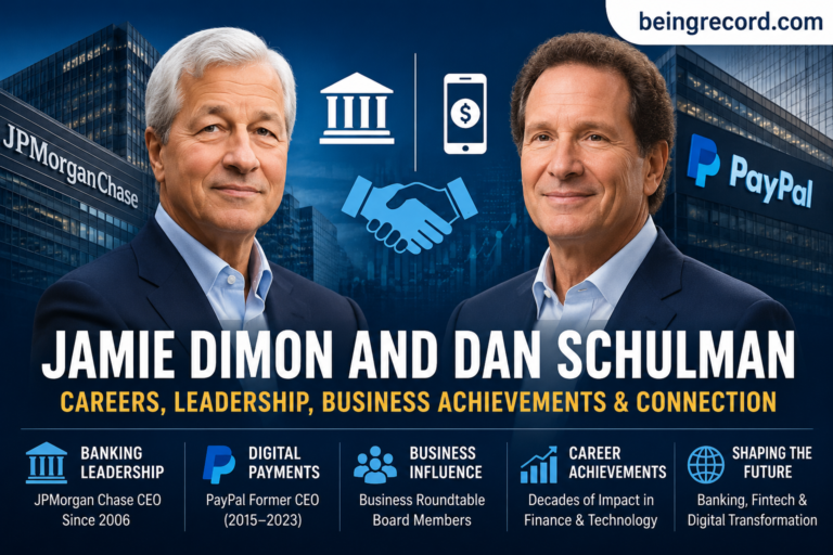 Jamie Dimon And Dan Schulman
