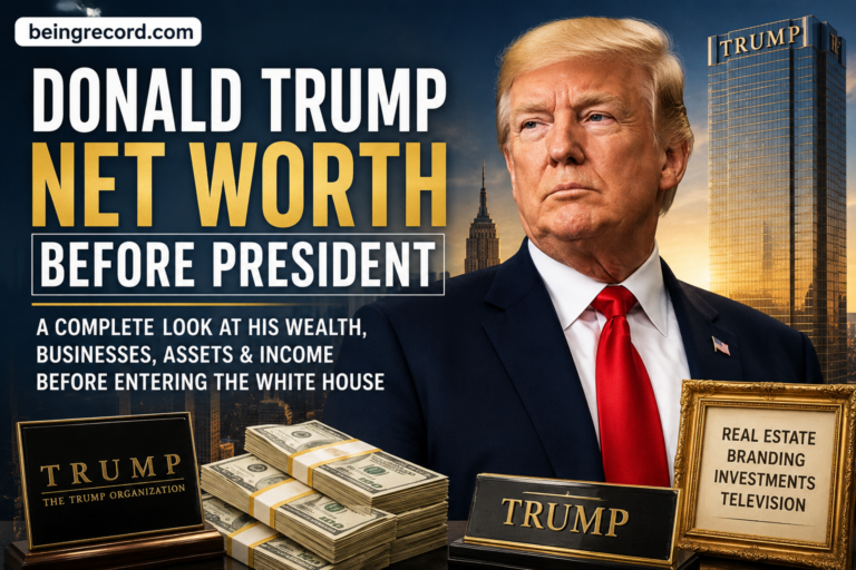 Donald Trump Net Worth Before President