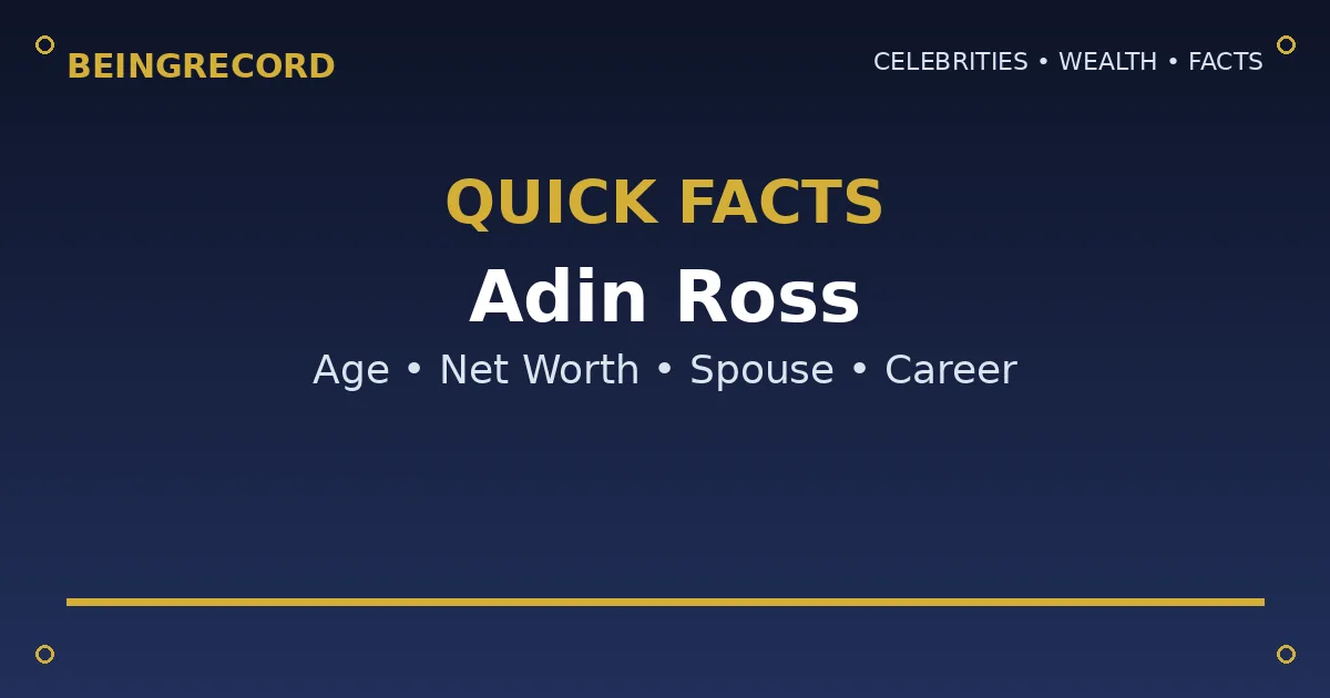 Adin Ross Net Worth 2026: How the Streamer Built His Fortune quick facts