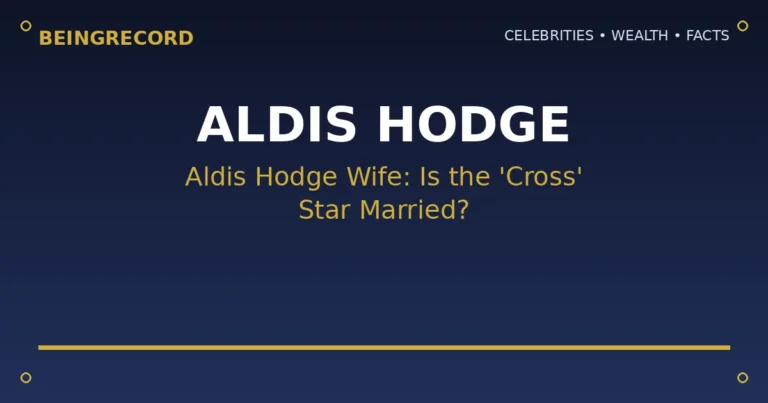 Aldis Hodge wife, marriage status and family facts