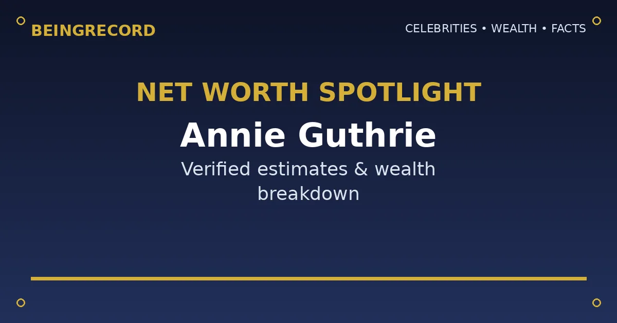 Annie Guthrie Husband: Who Is Tommaso Cioni? Bio & Age net worth spotlight
