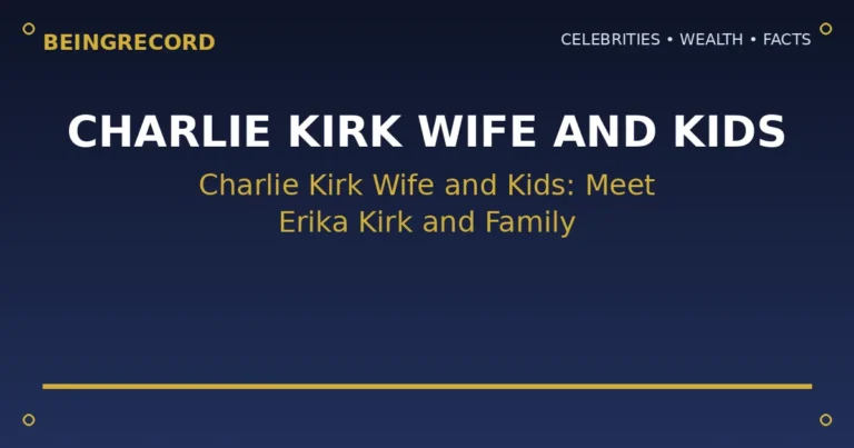 Charlie Kirk with his wife Erika Kirk