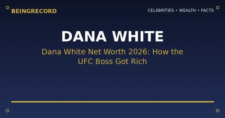 Dana White net worth, UFC career and biography facts