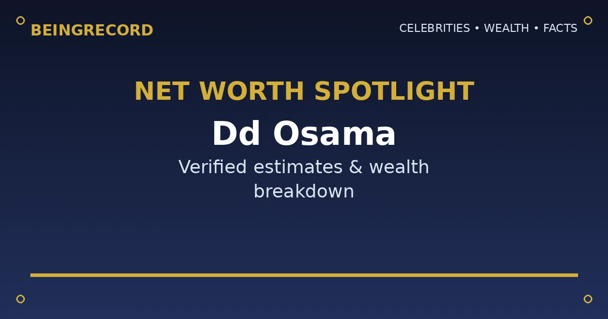 DD Osama Age: How Old Is the Drill Rapper in 2026? net worth spotlight