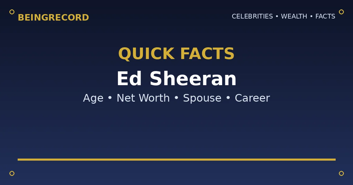 Ed Sheeran Wife: Who Is Cherry Seaborn? Age, Children & Career quick facts
