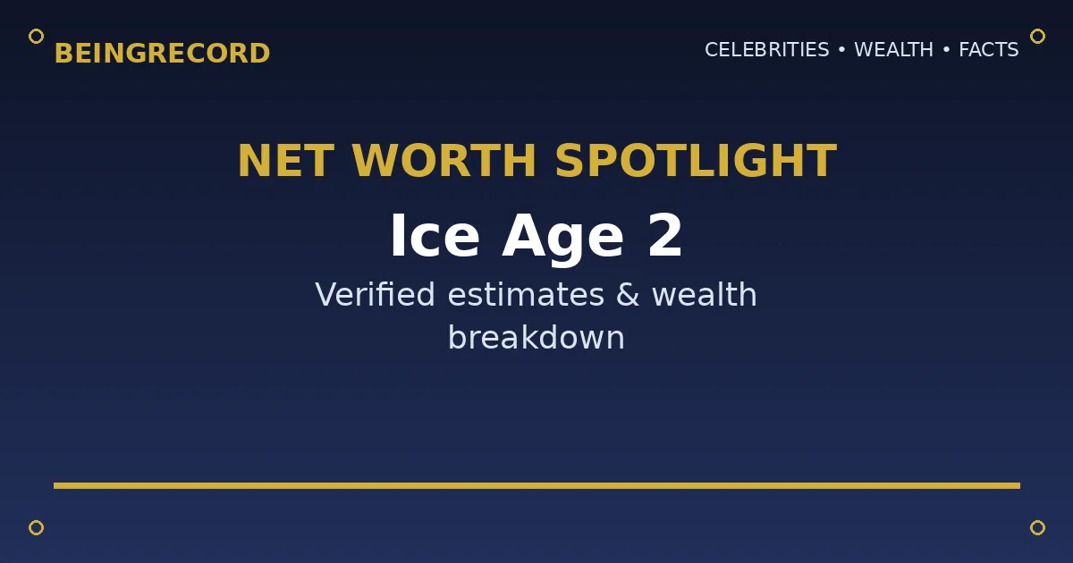 Ice Age 2 Age: How Old Is the Movie? Facts & Rating net worth spotlight
