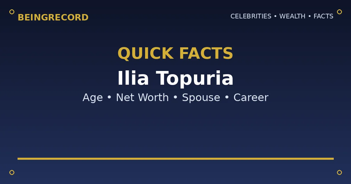 Ilia Topuria Wife: Who Is Giorgina Badell? Marriage & Divorce quick facts