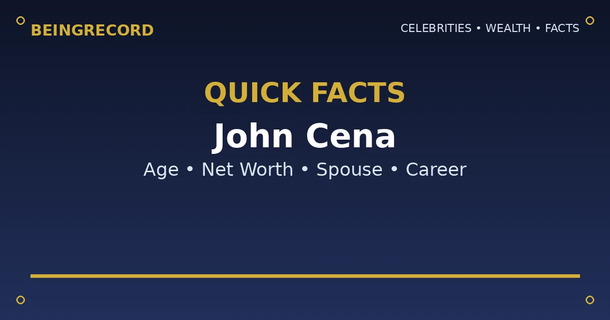 John Cena Wife: Who Is Shay Shariatzadeh? Age & Net Worth quick facts
