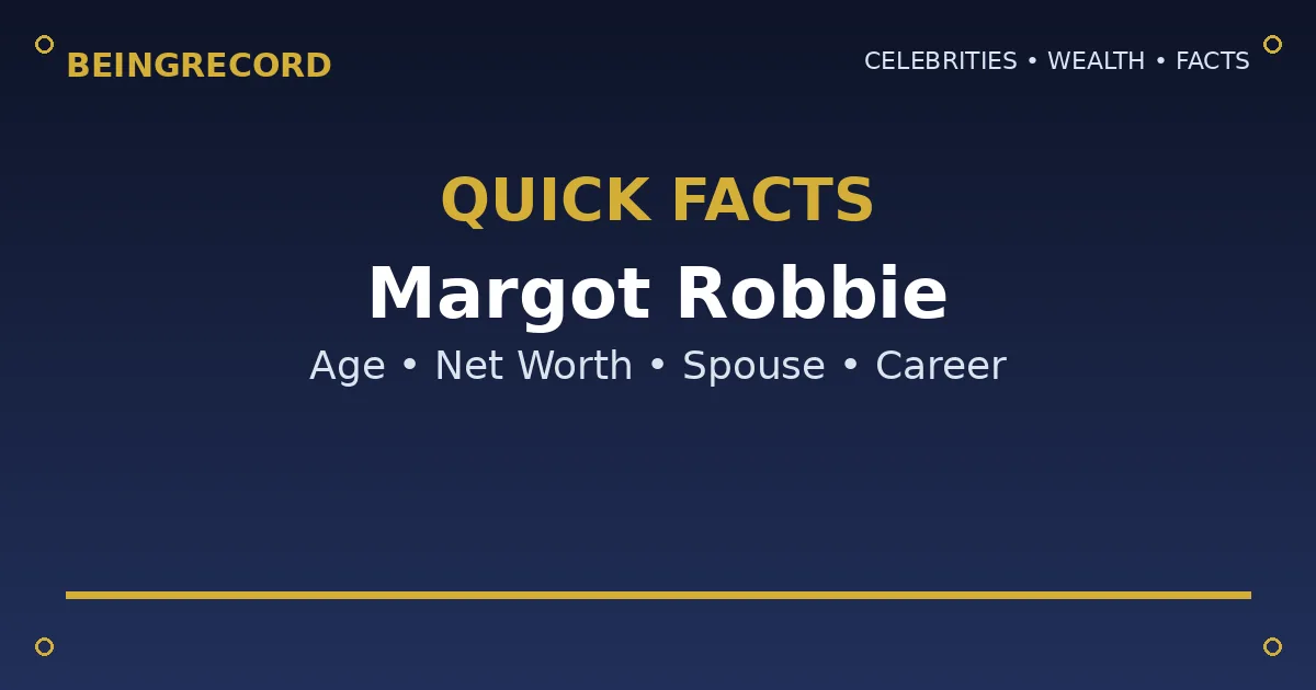 Margot Robbie Husband: Who Is Tom Ackerley? Bio & Age quick facts