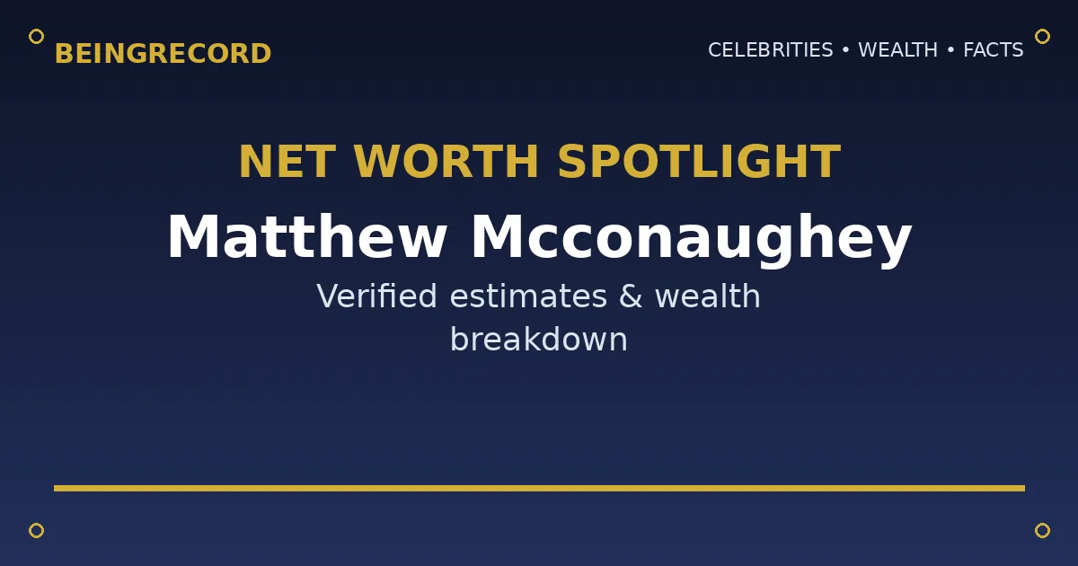 Matthew McConaughey Wife: Who Is Camila Alves McConaughey? net worth spotlight