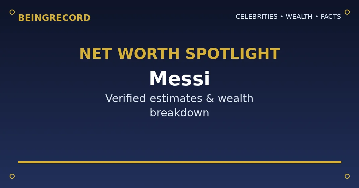 Messi Age: How Old Is Lionel Messi in 2026? net worth spotlight