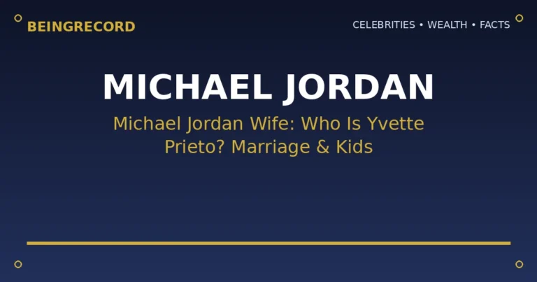 Michael Jordan with wife Yvette Prieto