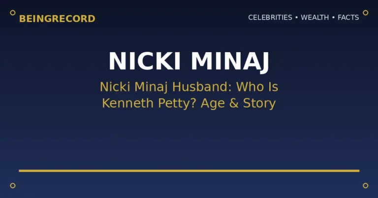 Nicki Minaj husband Kenneth Petty
