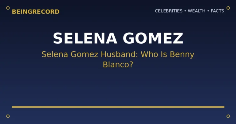 Selena Gomez husband Benny Blanco, wedding and marriage facts