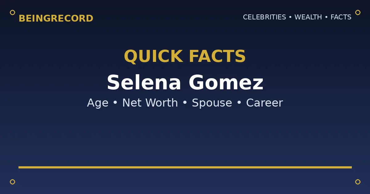 Selena Gomez Husband: Who Is Benny Blanco? quick facts