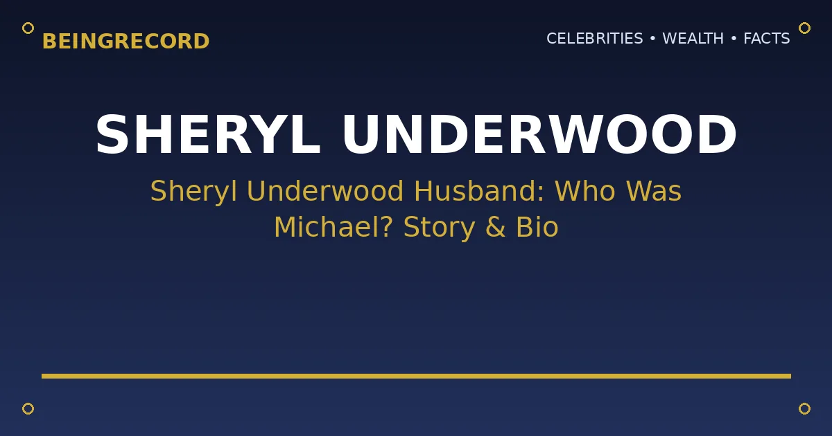 Sheryl Underwood husband Michael