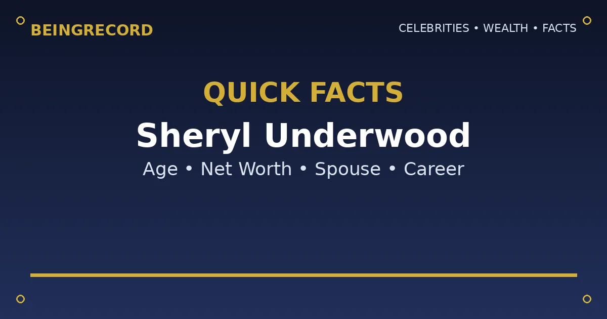 Sheryl Underwood Husband: Who Was Michael? Story & Bio quick facts