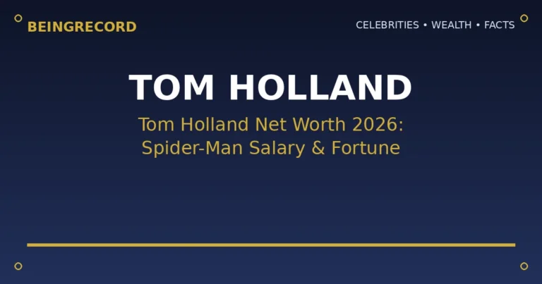 Tom Holland net worth — the Spider-Man actor on a red carpet